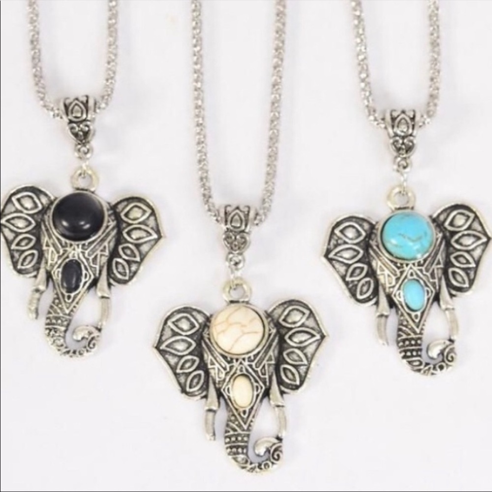 Elephant Stone Necklaces